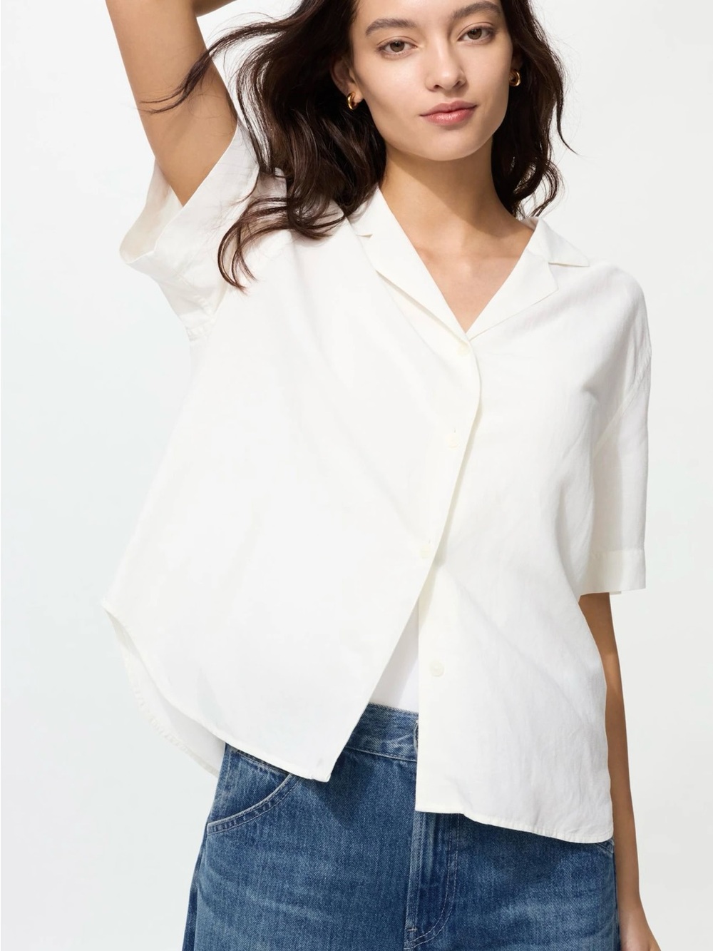 NWT Uniqlo Button Up